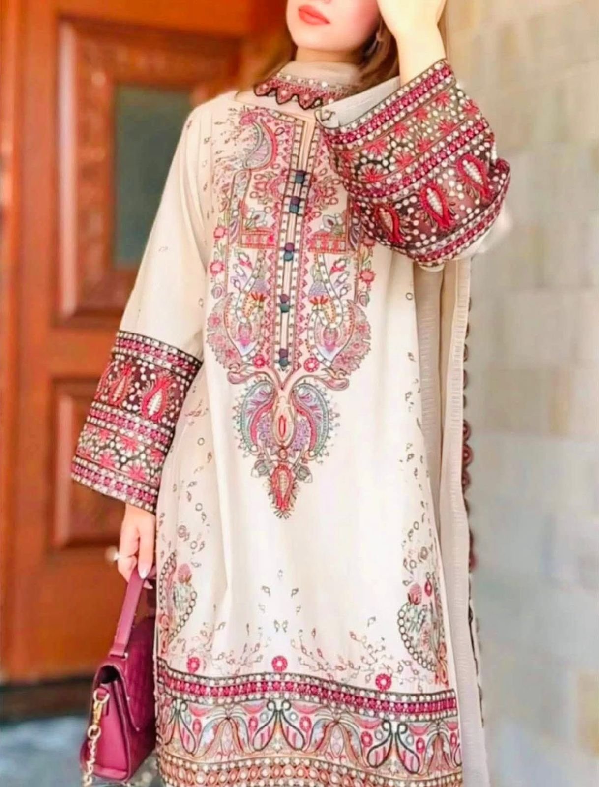 Pakistani-Inspired 3-Piece Set